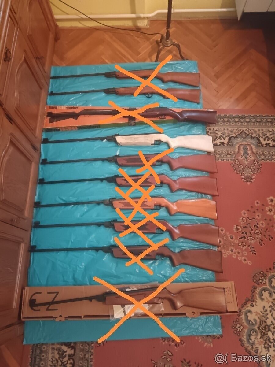 Vzduchovka slávia 631 Model 85 posledný kus