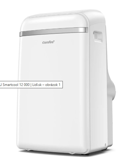 mobilná klimatizácia Comfee BTU Smartcool 12 000