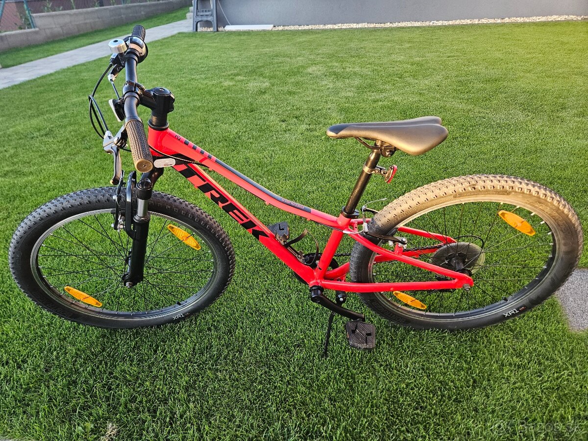 Odpružený bicykel TREK - Procaliber 24 Radioactive RED