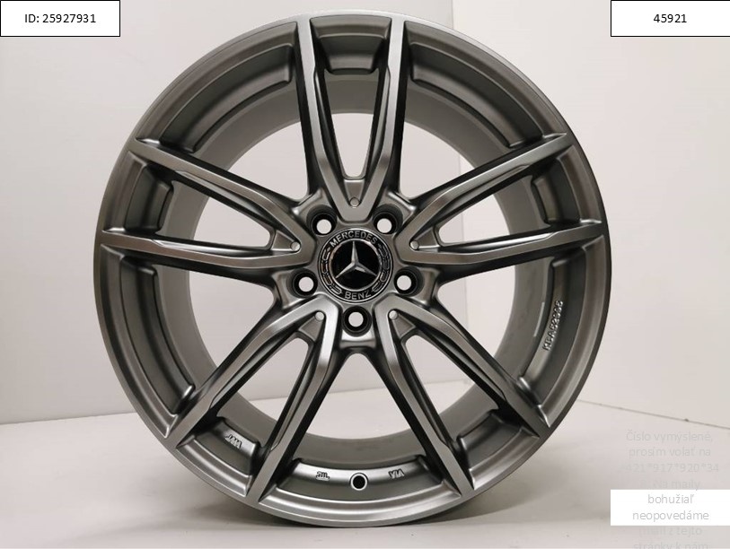 9J R18 5x112 ET50 Mercedes A, B, C, CLA alu disky 1223
