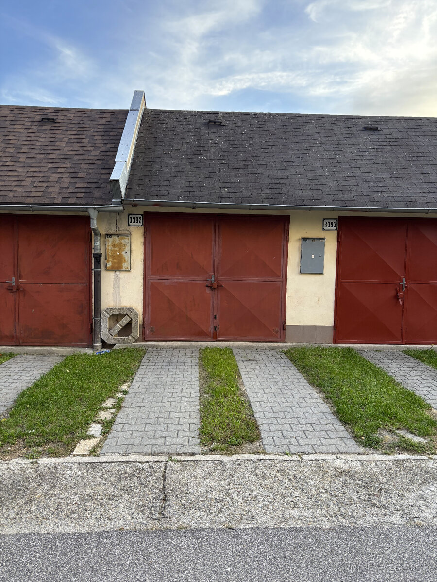 Predaj garáž Trenčín Juh Halalovka