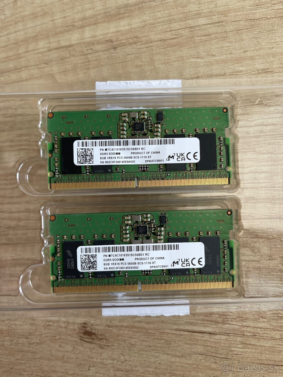 SO-DIMM DDR5 2x8GB 5600Mhz