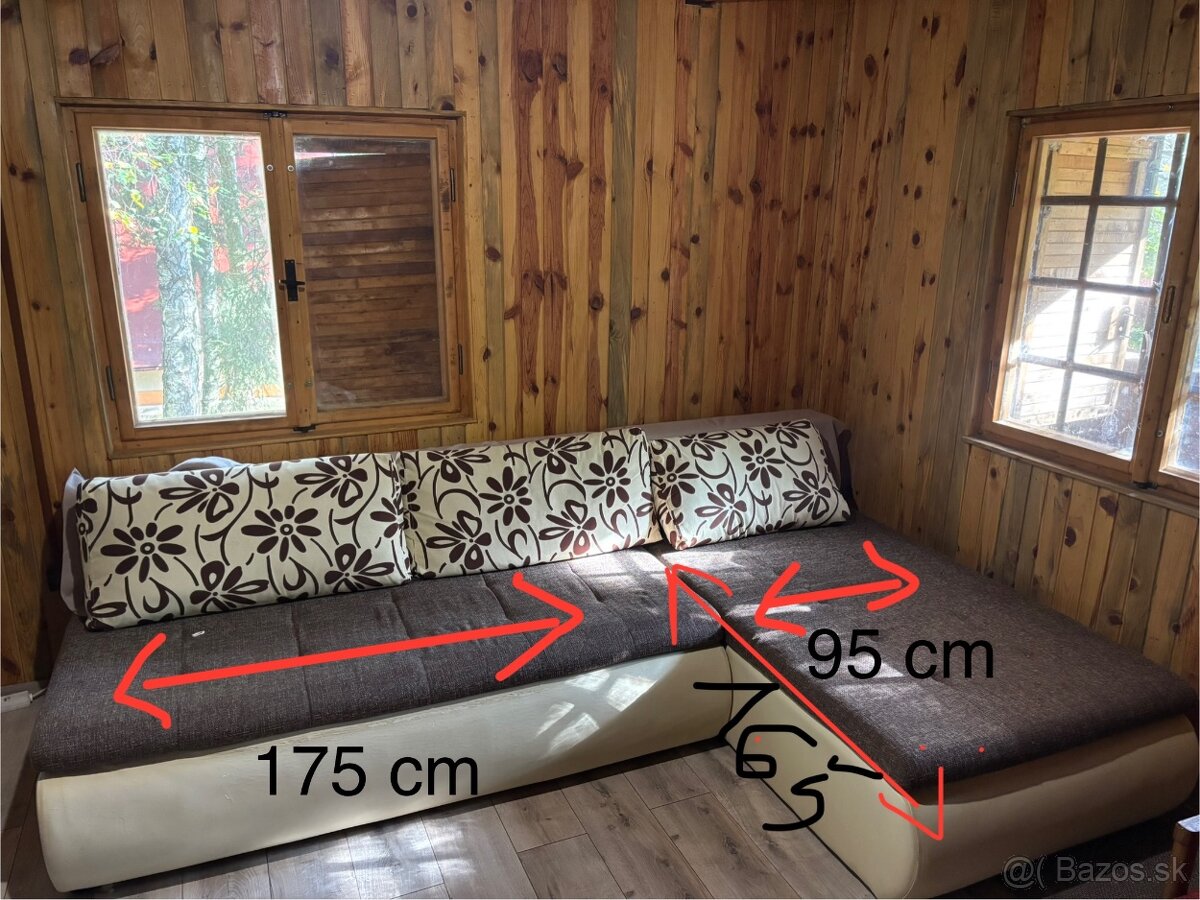 DARUJEM gauč a váľandy