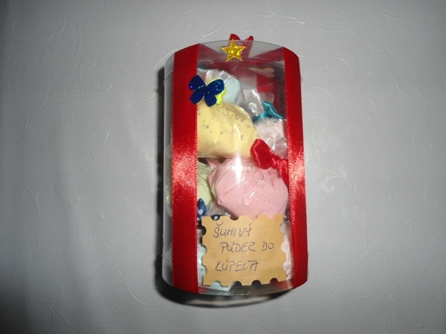 10x Šumivý púder v darčekovom balení