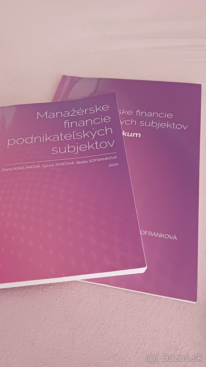 Učebnice PU/FM odbor ekonómia a manažment Bc