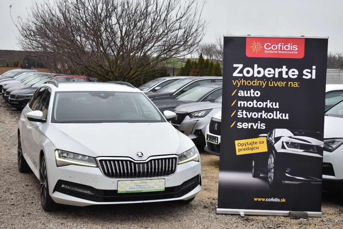 ŠKODA SUPERB 2.0 TDI COMBI DSG//ACC/LANE/LED/VIRTUAL