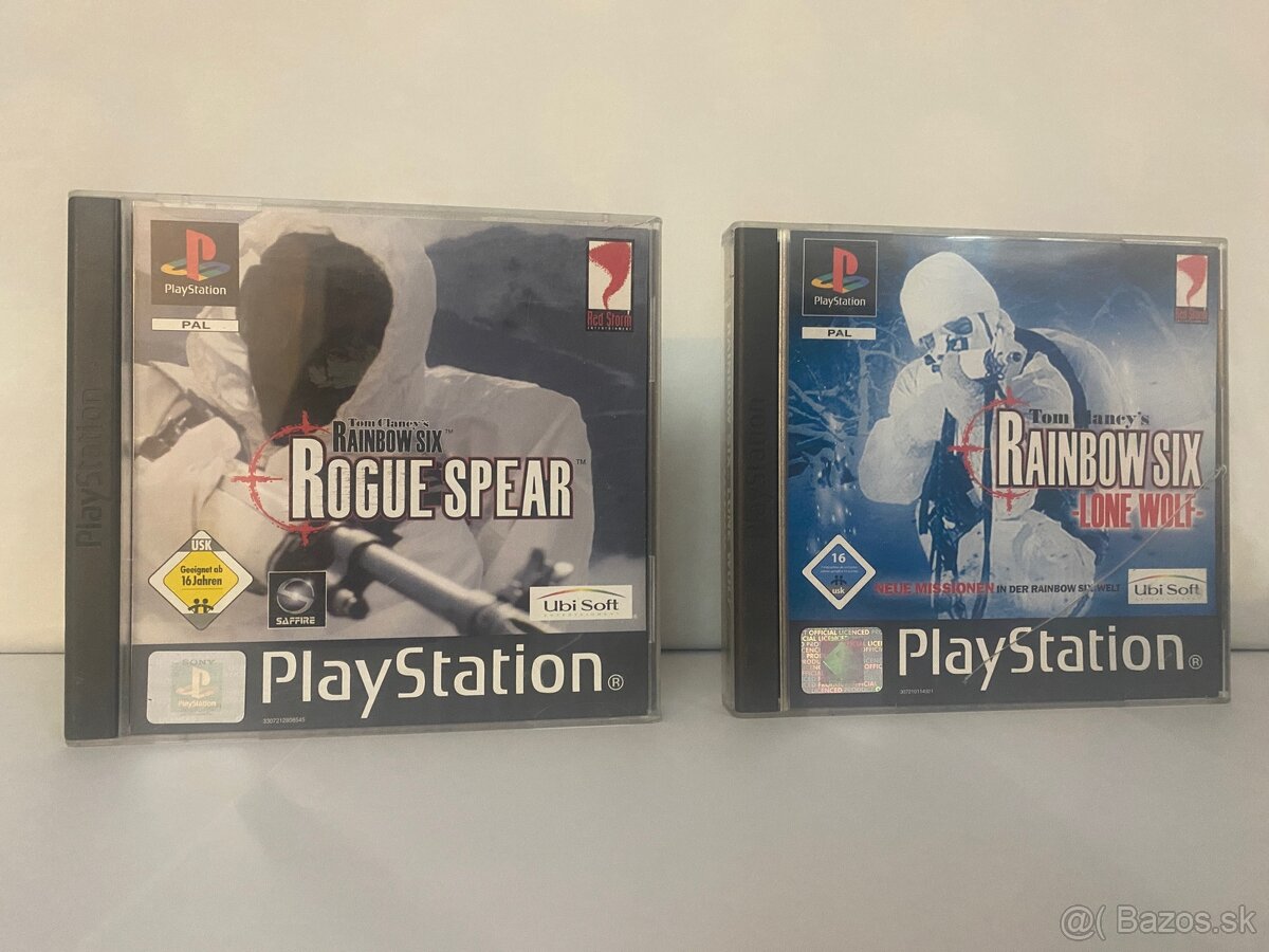 PlayStation 1 – Rainbow Six SET (PAL) PS1 hry