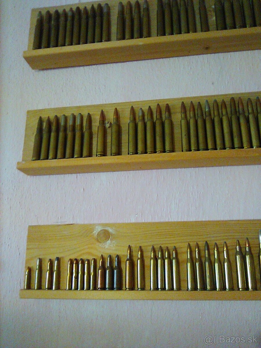 PREDÁM ZBIERKU NÁBOJOV