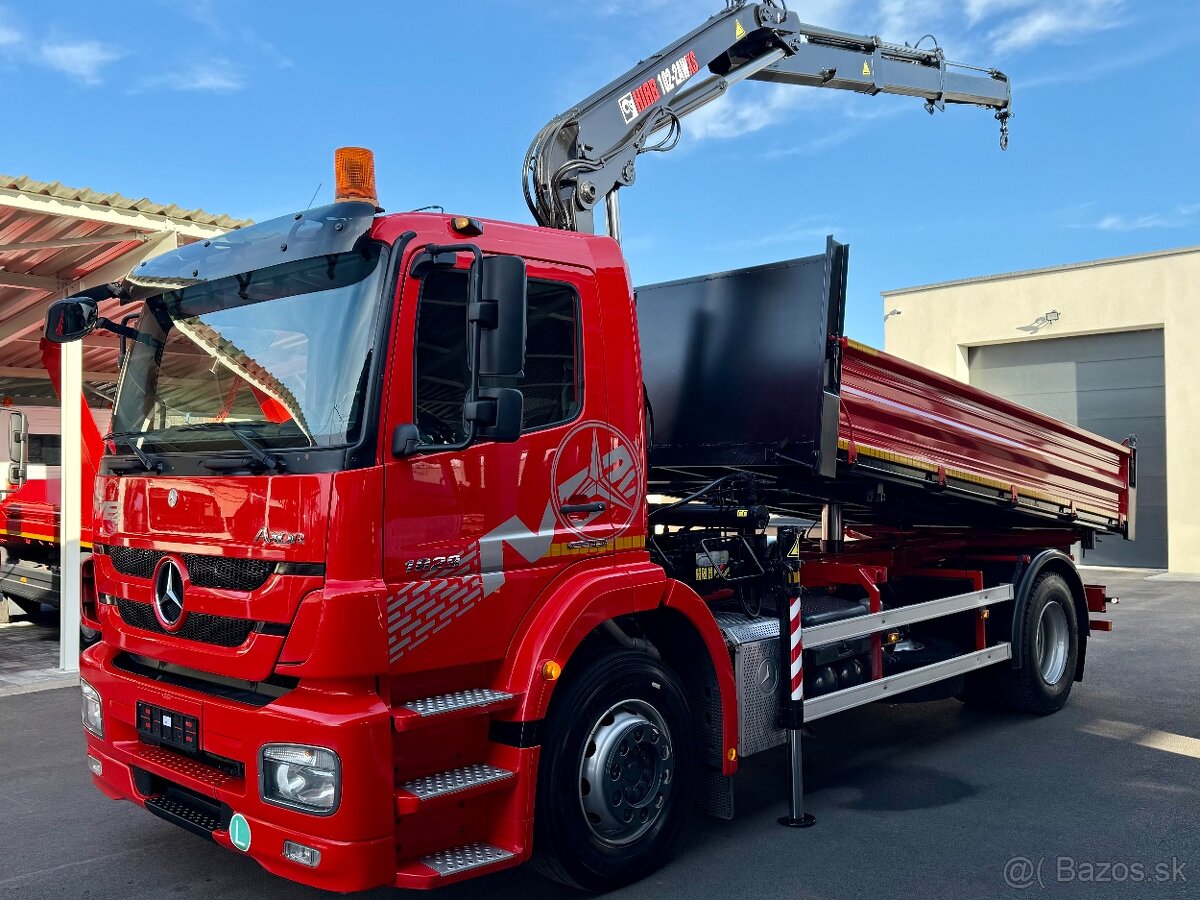 MERCEDES-BENZ AXOR 1829 SKLÁPAČ S3 HYDRAULICKÁ RUKA EURO 5
