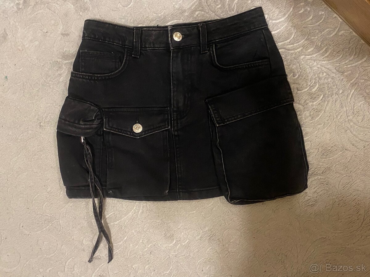 Cargo sukňa Bershka