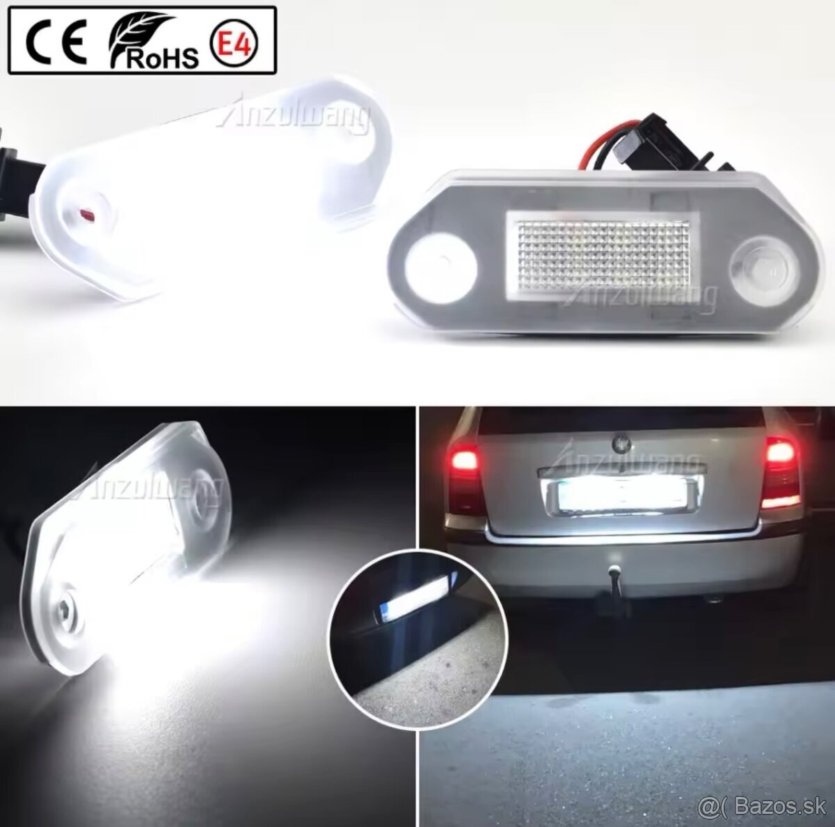 LED ŠPZ osvetlenie