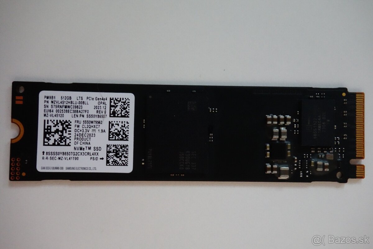 512GB SSD SAMSUNG PM9B1A NVMe