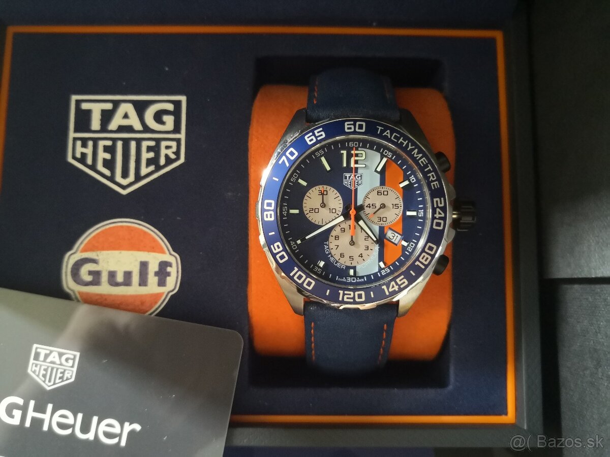 Tag heuer formula 1 Special edition Gulf