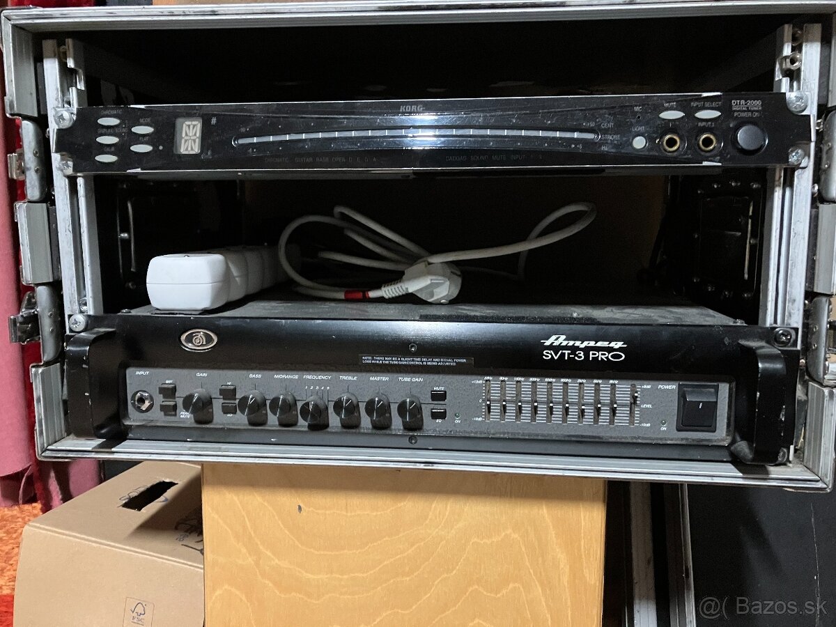 Ampeg SVT-3 PRO, Korg DTR-2000