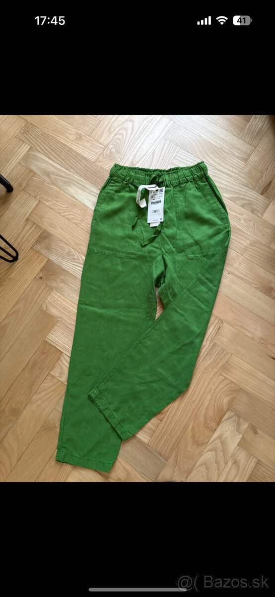 Zelene nohavice zara XS