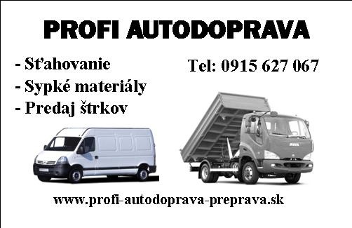 SŤAHOVANIE PREPRAVA LUČENEC