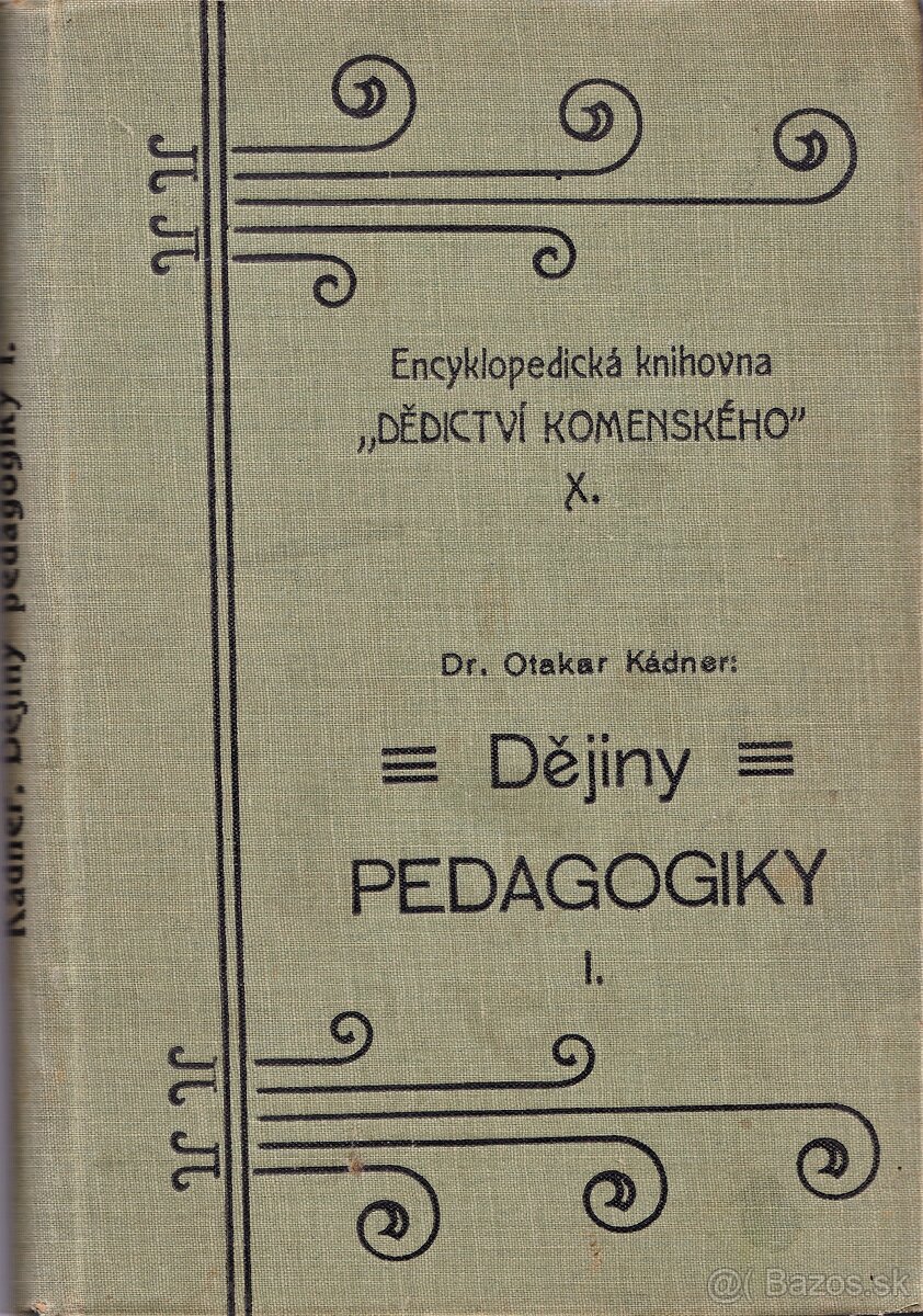 Predám nasledujúce raritné knihy z pedagogiky