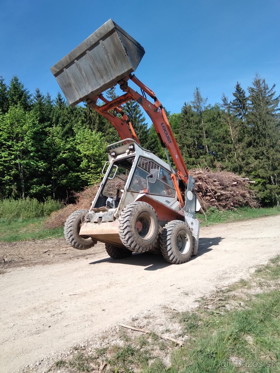 Ponúkam zemné práce šmikovym nakladačom locust 752