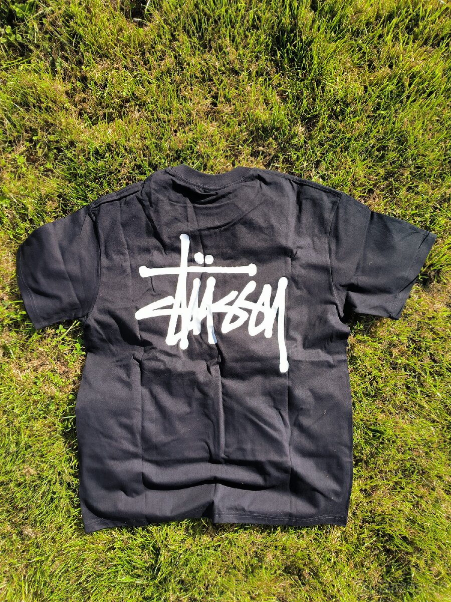 Tričko stussy Graphic Čierne L