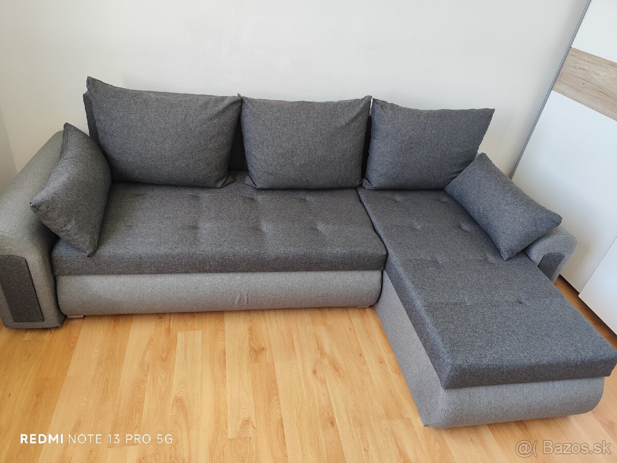 Sedacia súprava šedá