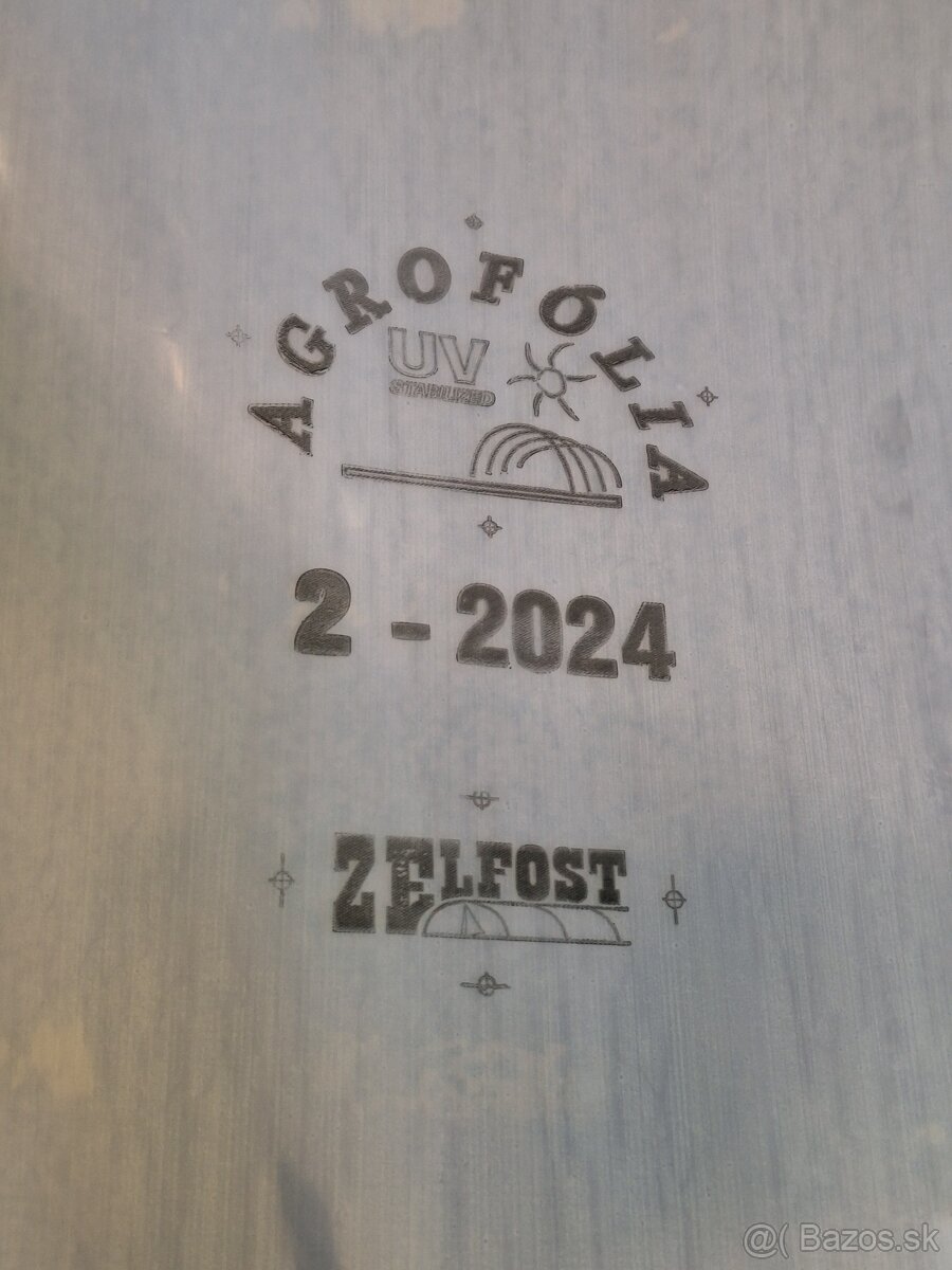 Fólia na fóliovník Agrofólia UV stab. 0,17mm