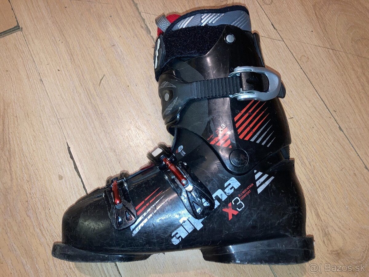 lyžiarky alpina x3 veľkosť 41