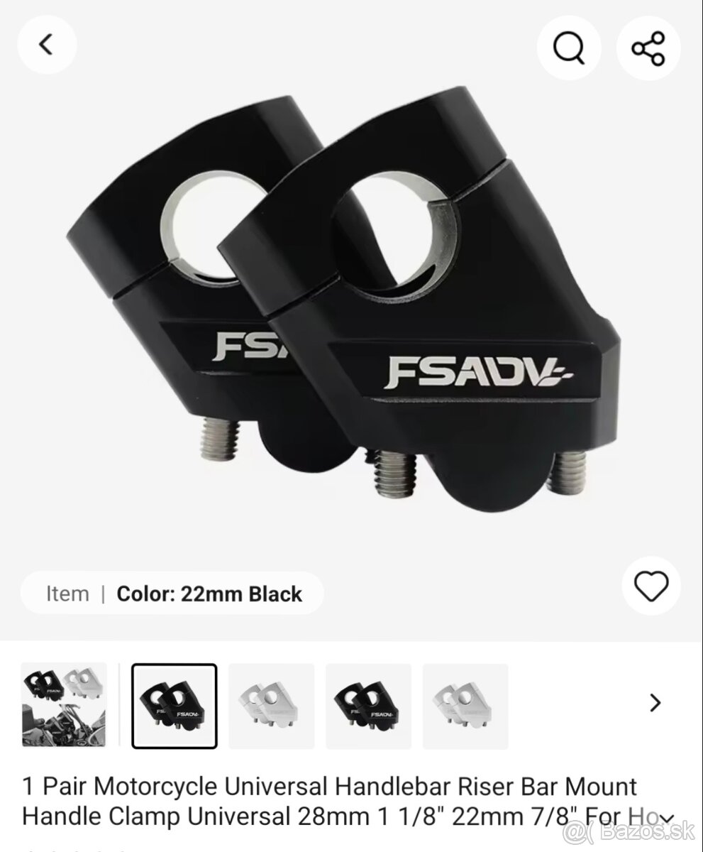 Vyvýšenie riadidiel