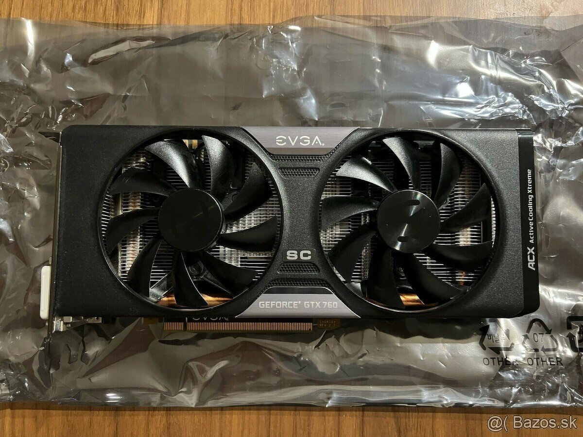 Graficka karta EVGA GeForce GTX 760
