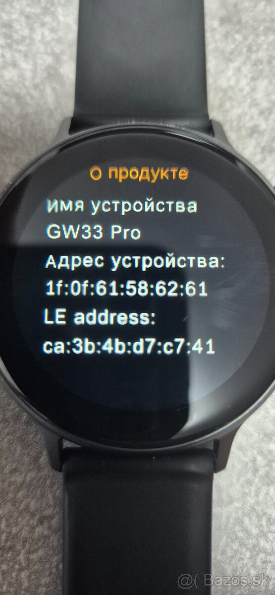 Smart hodinky GW33pro