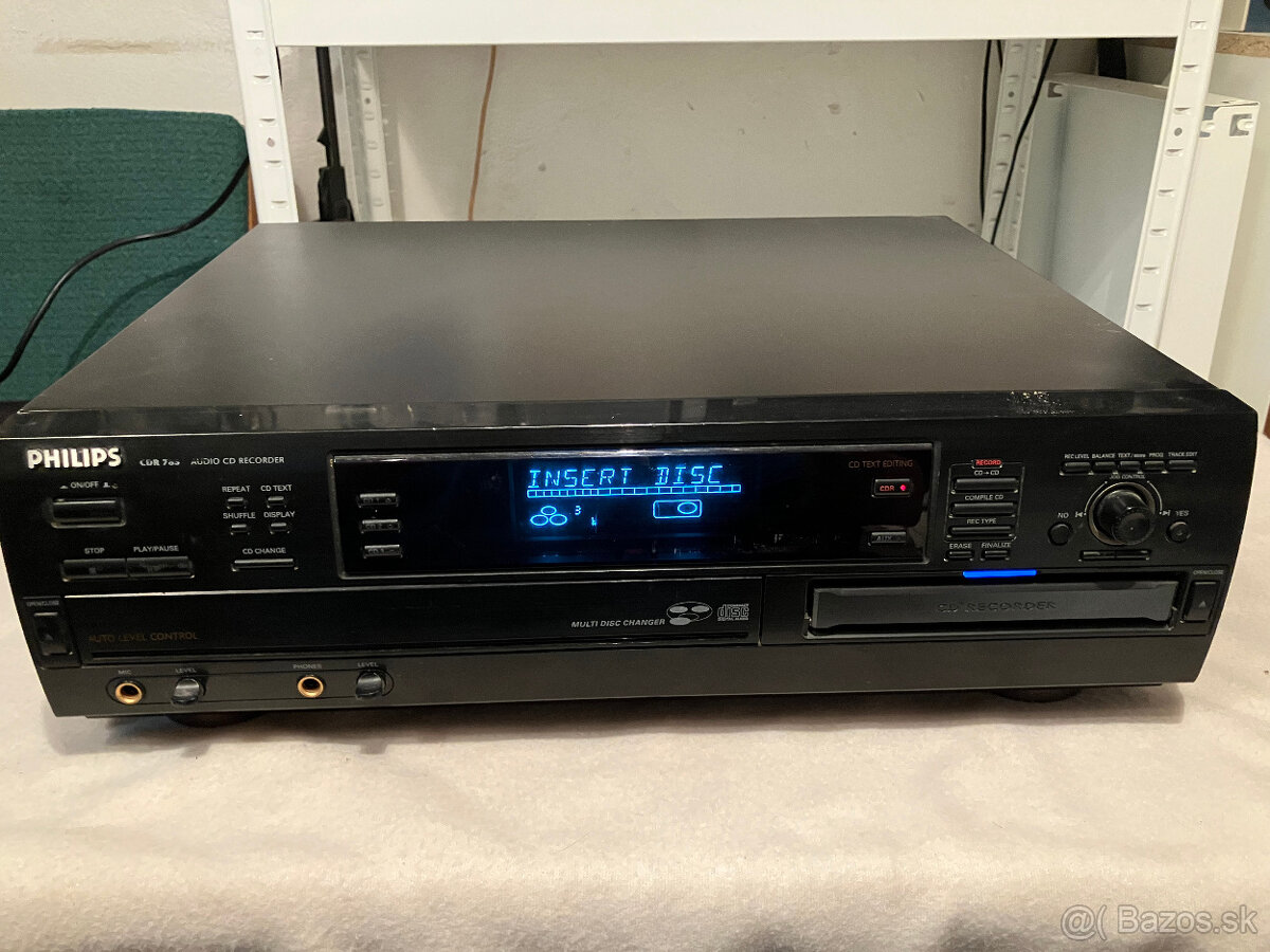 Audio CD recorder PHILIPS