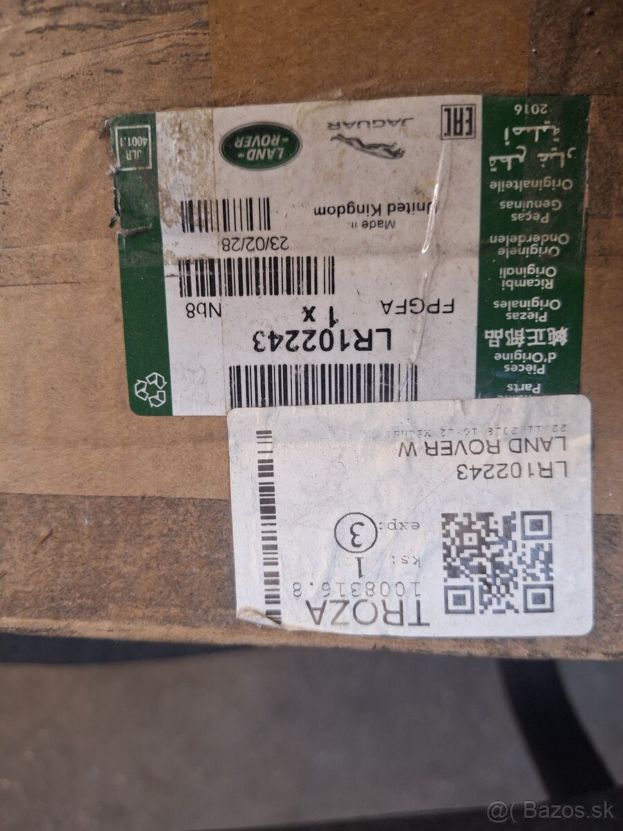 RANGE ROVER BRZDOVY STRMENE