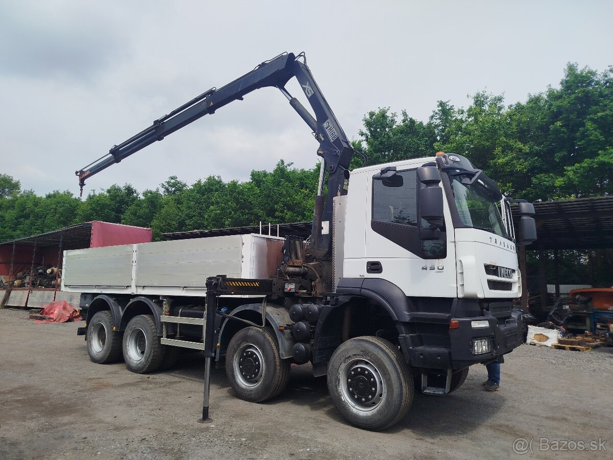 Iveco Trakker 450 8x8 s hr HIAB 144