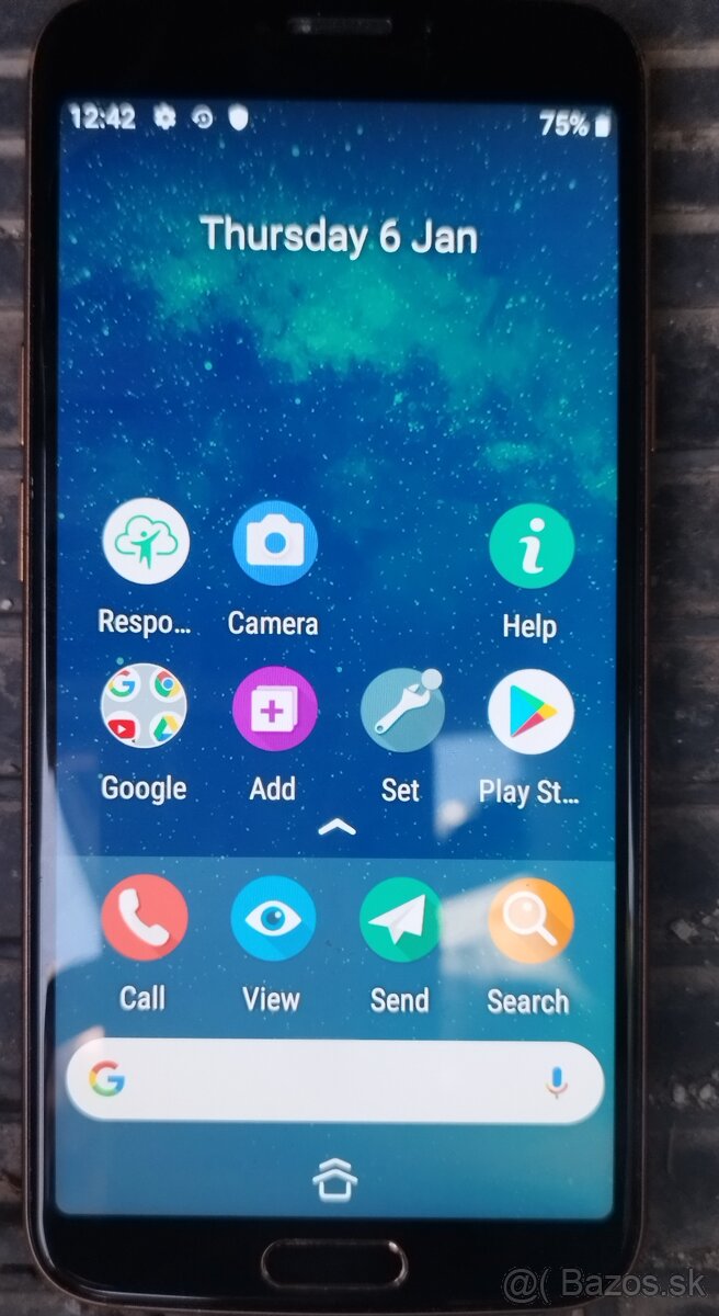 Mobilný telefón smartfón Android