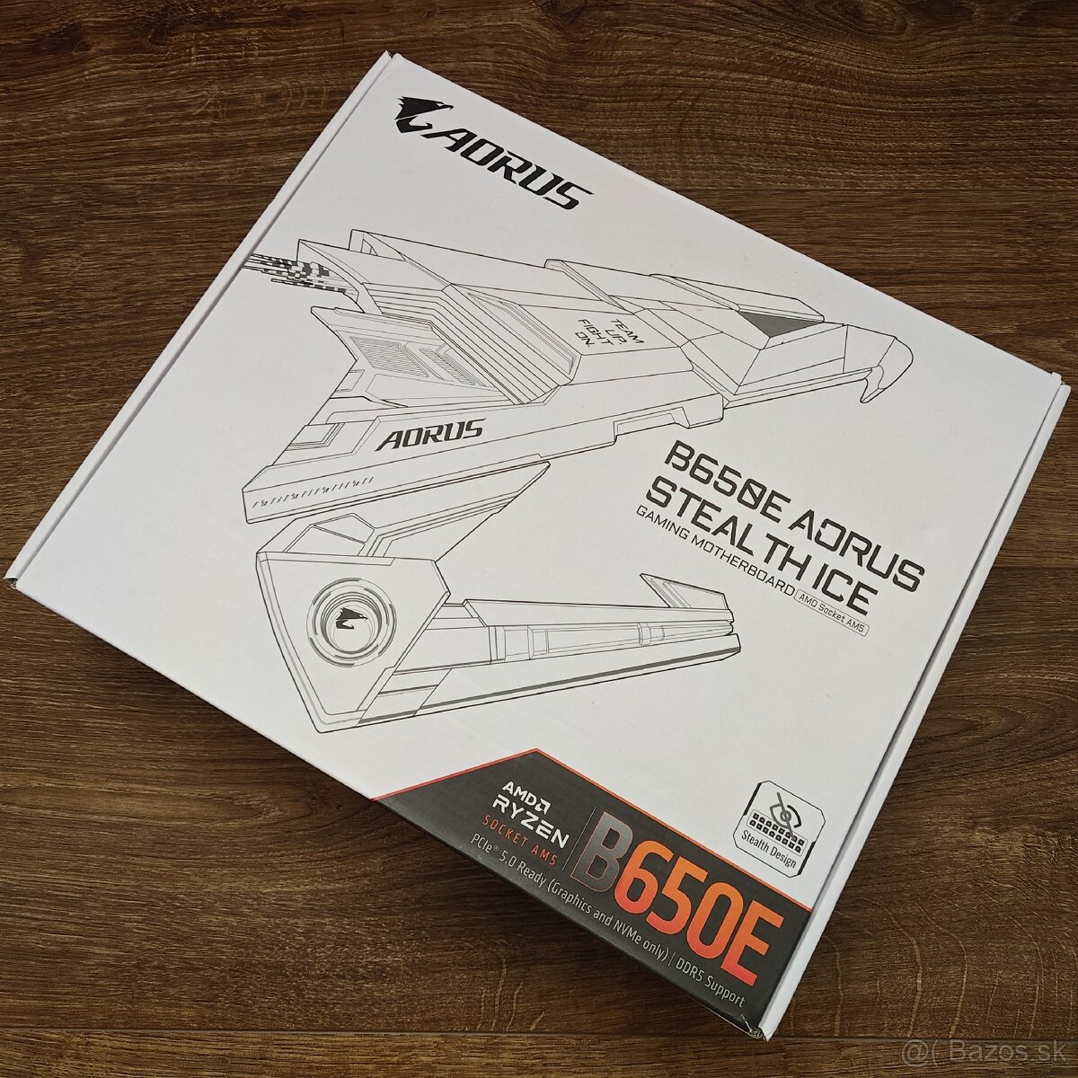 Gigabyte B650E AORUS STEALTH ICE BTF – základná doska (AM5)