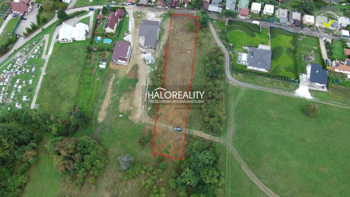HALO reality - Predaj, pozemok pre rodinný dom 2156 m2 Kos