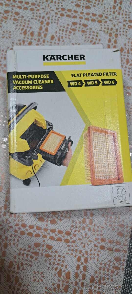 Kärcher filter na wd4,wd5,wd6 nový