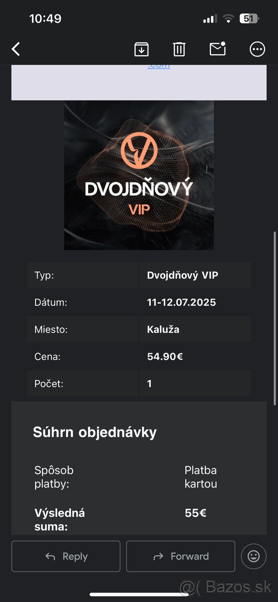2-dňový VIP Vibe Festival lístok