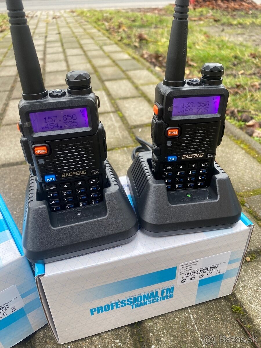 Vysielacky. dosah do 15km 70€