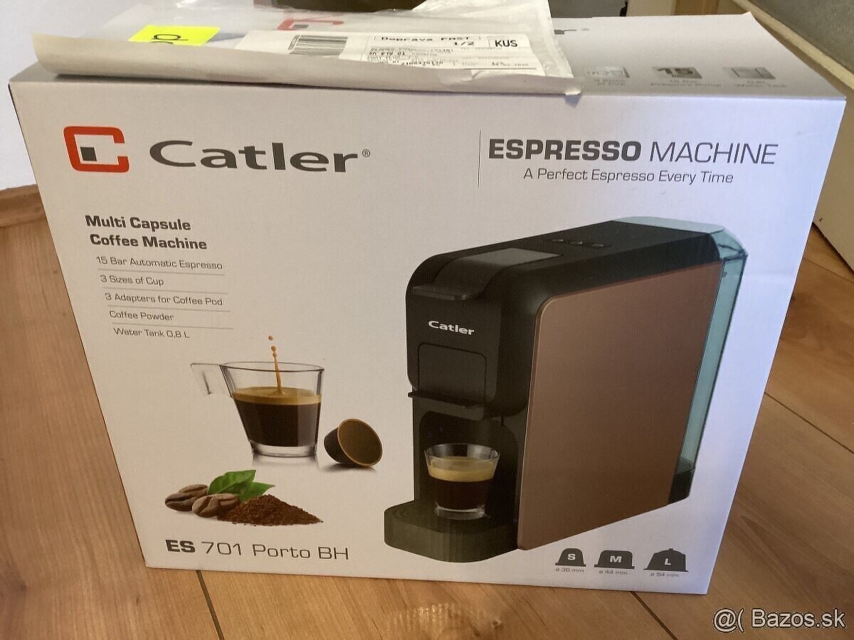 Catler ES 701 -Dolce Gusto, Nespresso, Caffissimo/Tchibo,