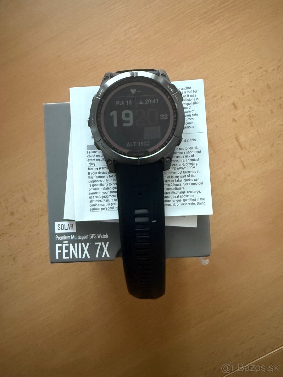 Garmin Fenix 7x (SOLAR)