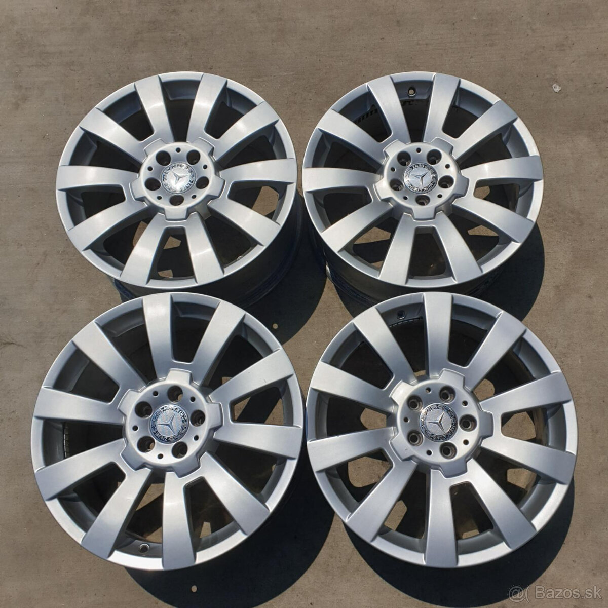 Dvojrozmer Mercedes disky 5x112 R19 ET52/ET47