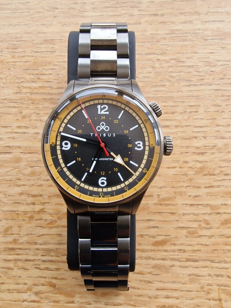 Tribus, model TRI-02, originál hodinky, stav NOVÉ