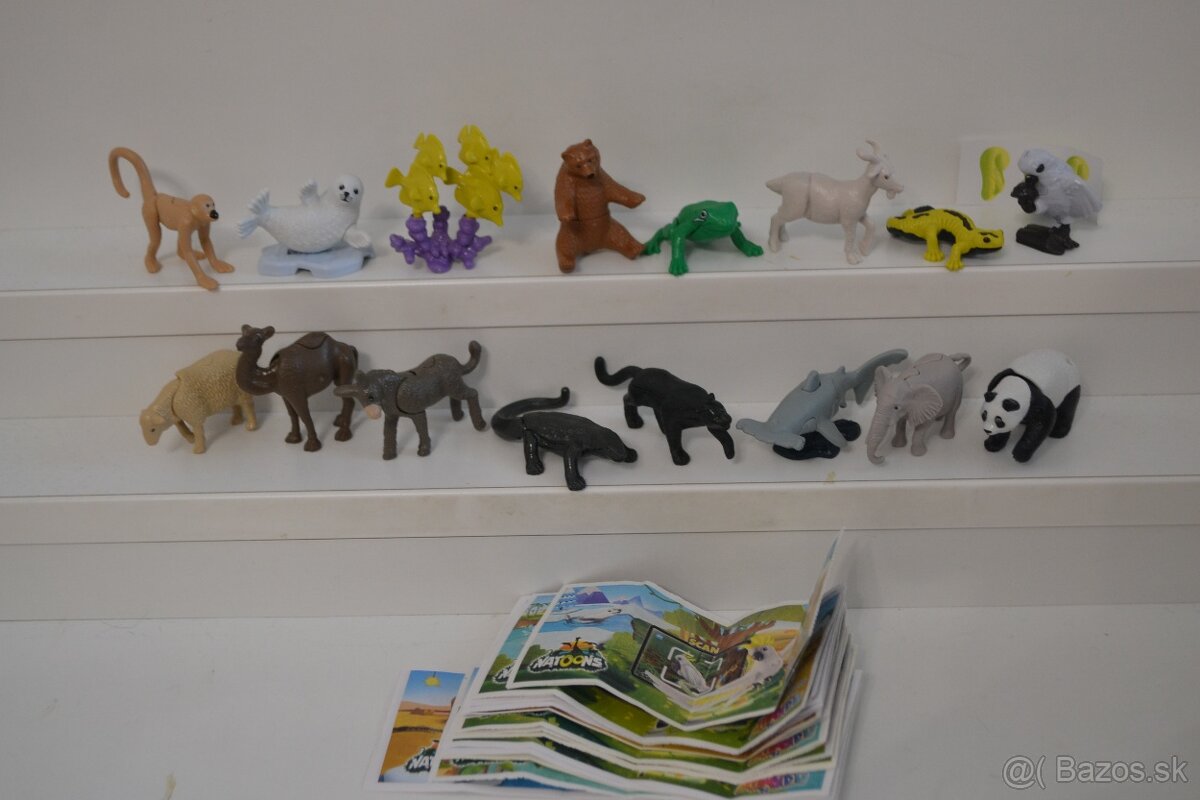 KINDER komplet séria zvieratká