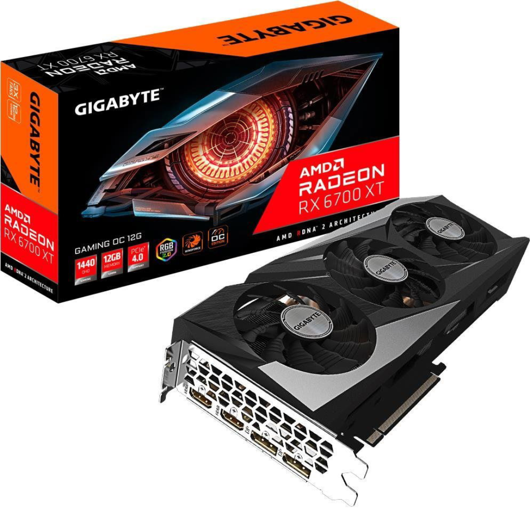 Gigabyte Radeon RX 6700 XT GAMING OC 12G
