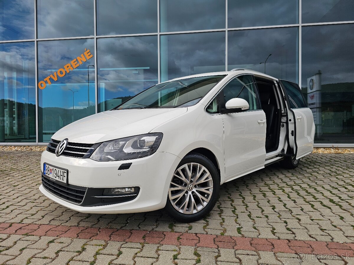 VW SHARAN 2.0TDI 4MOTION ●HIGHLINE●PANORAMA●ŤAŽNÉ●