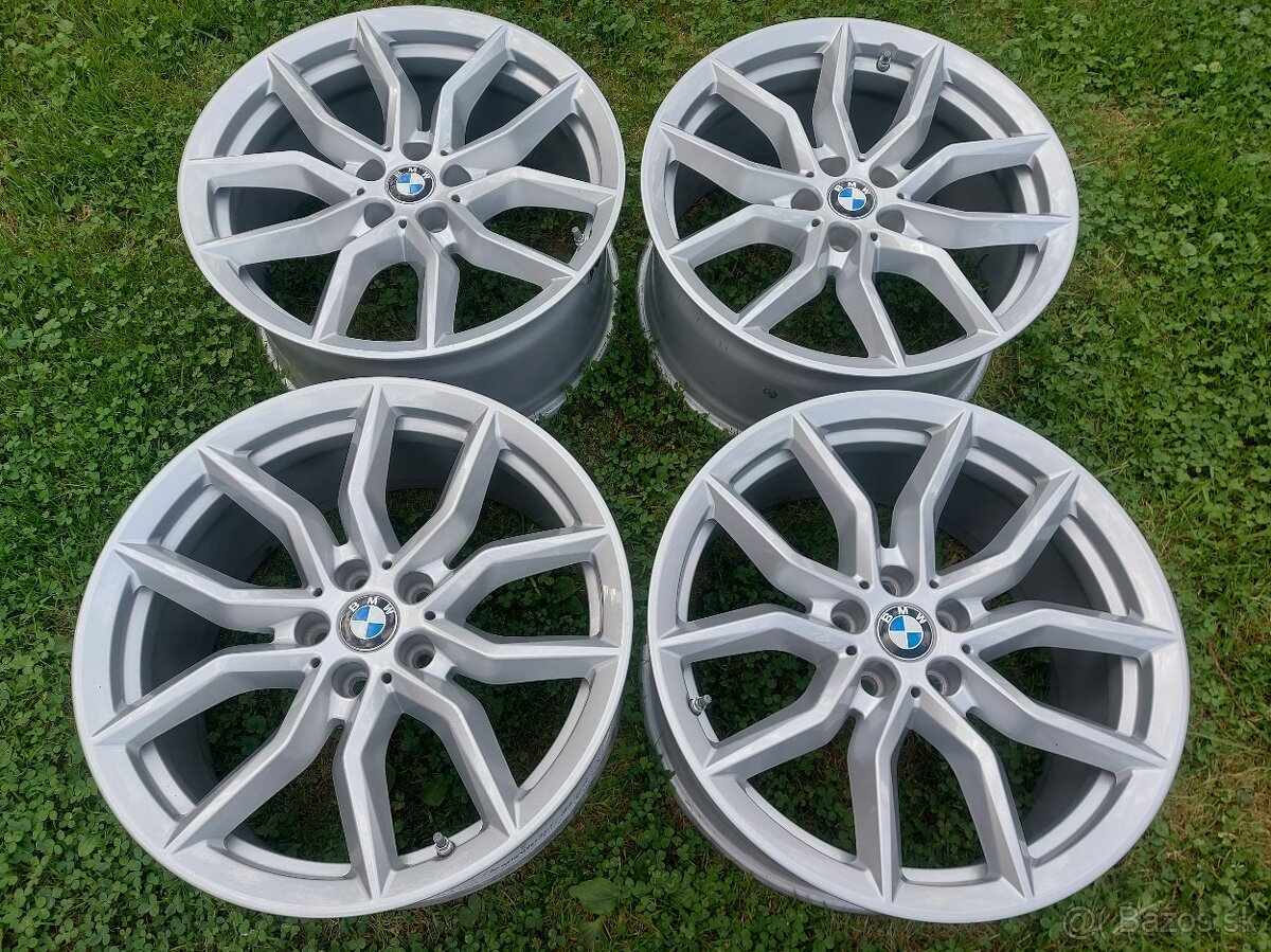 9Jx19 5x112 ET38 - zánovné disky original BMW X5, BMW X6