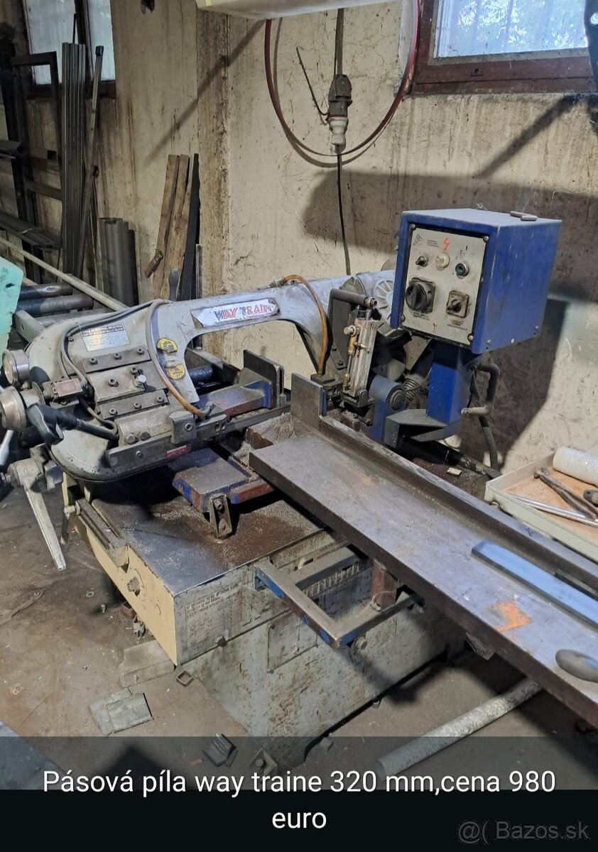 Zváračky, kovoobrábacie stroje, vysokozdvižný vozík