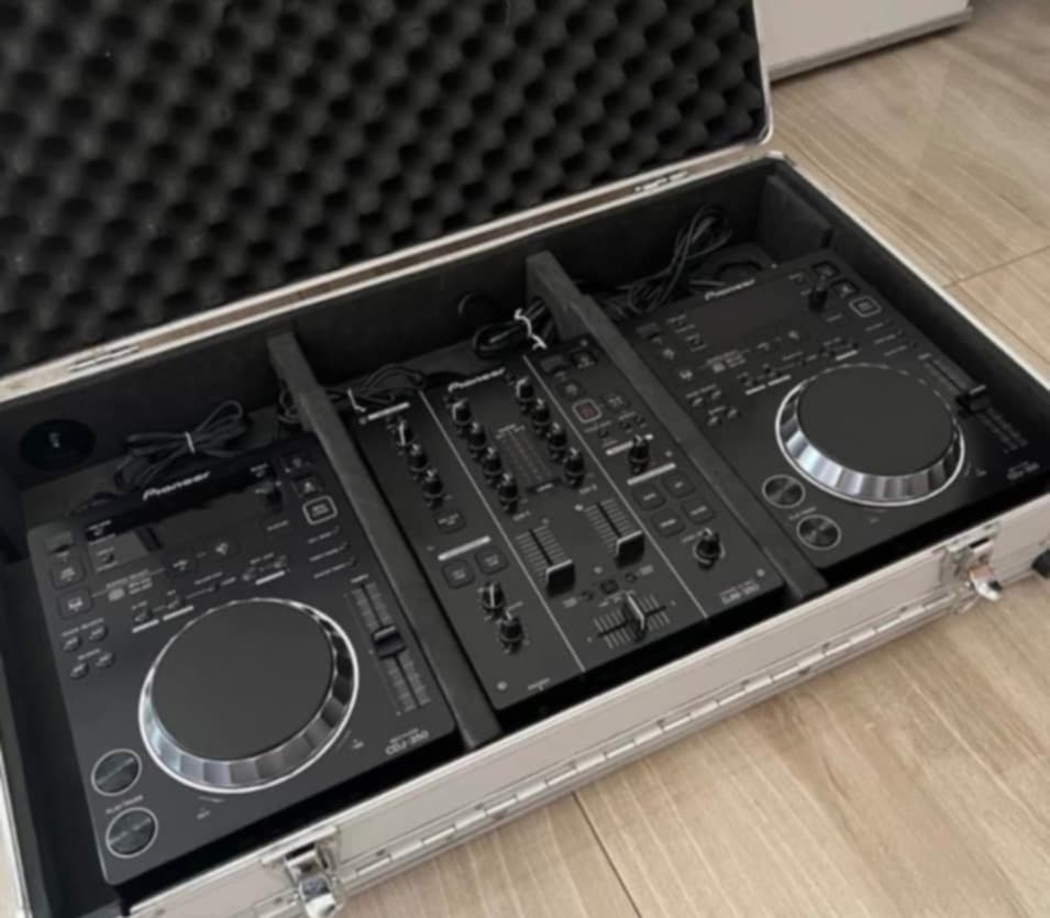 Pioneer cdj/djm 350 set