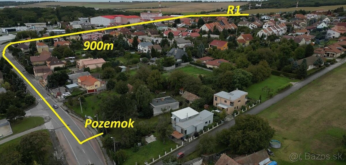 Predaj stavebný pozemok Nitra Čermáň EXKLUZÍVNE