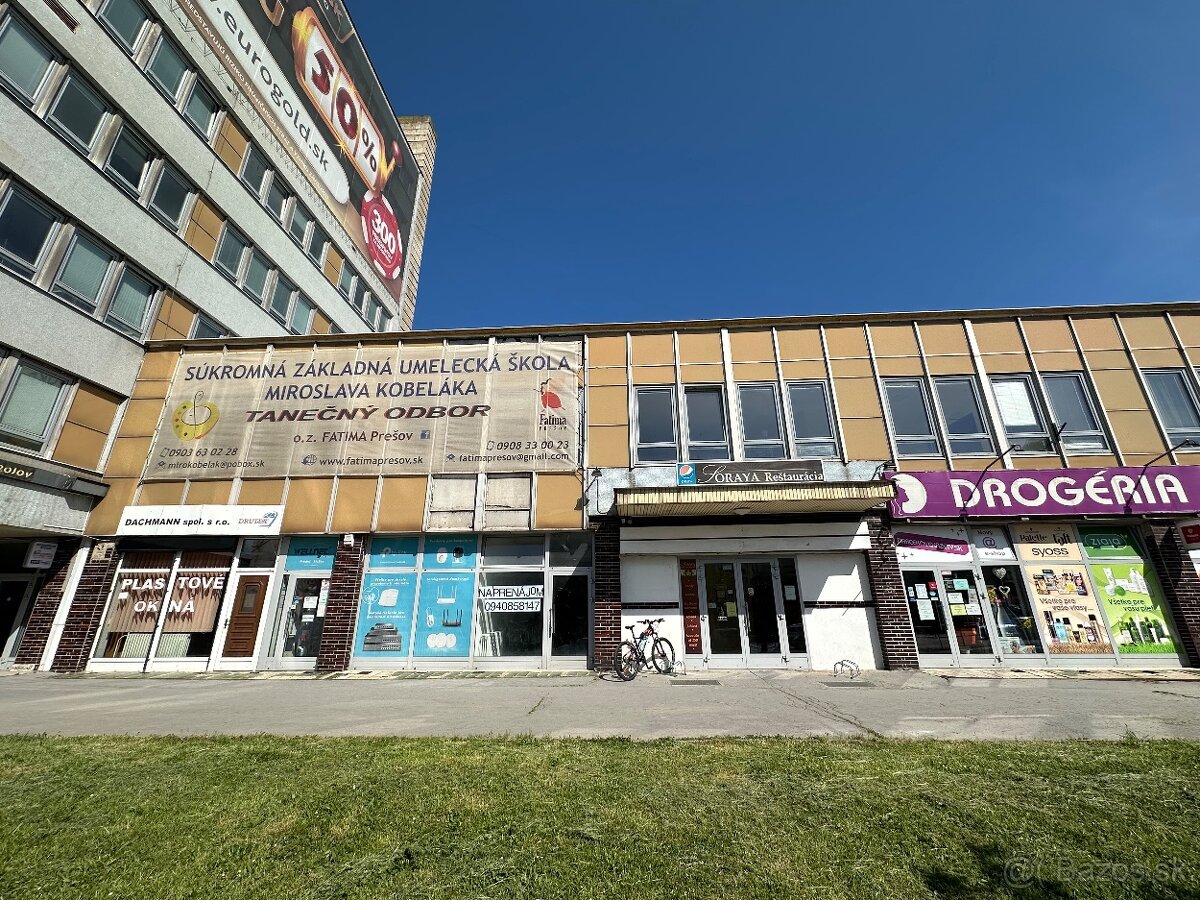 Prenájmem obchodný priestor